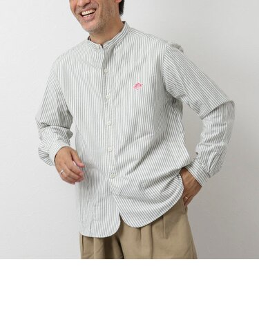 【DANTON/ダントン】BAND COLLAR SHIRT OXP