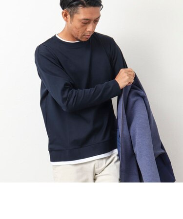 《ビジカジ対応》フェイクレイヤード 長袖Tシャツ