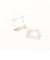 【Nina＆Jules/ニナ エ ジュール】Square Shaped スクエアシェイプピアス