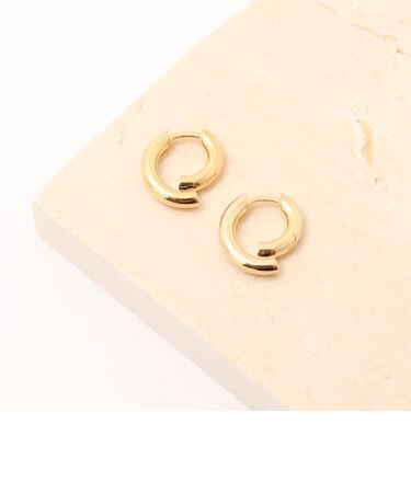 【Otiumberg/オティウムバーグ】Small Chaos Hoops　カオスミニフープピアス