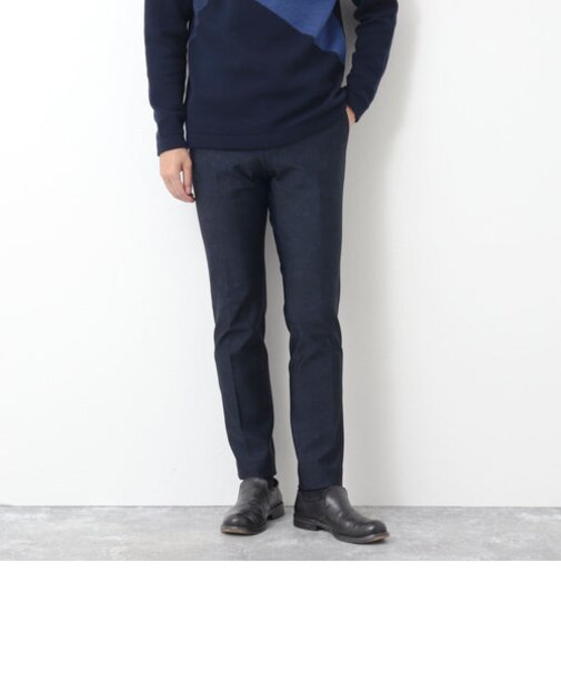 MODERNFIT WARM PT 裏起毛ストレッチスリムパンツ