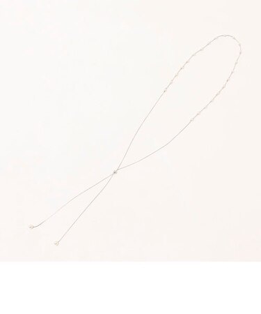 スキップパールスライドフリーネックレス