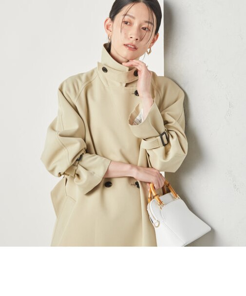 中空ツイルトレンチコート｜ノーリーズの通販｜&mall（アンドモール  