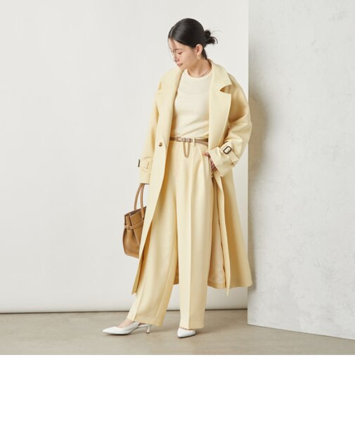 中空ツイルトレンチコート｜ノーリーズの通販｜&mall（アンドモール  
