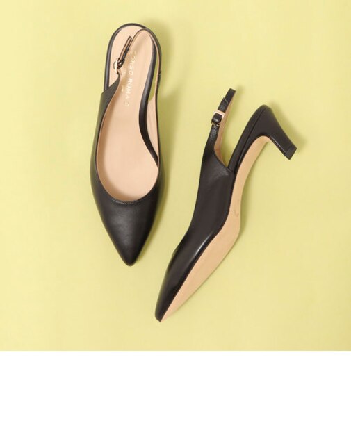 【CORSO ROMA 9/コルソローマノーヴェ】バックストラップパンプス