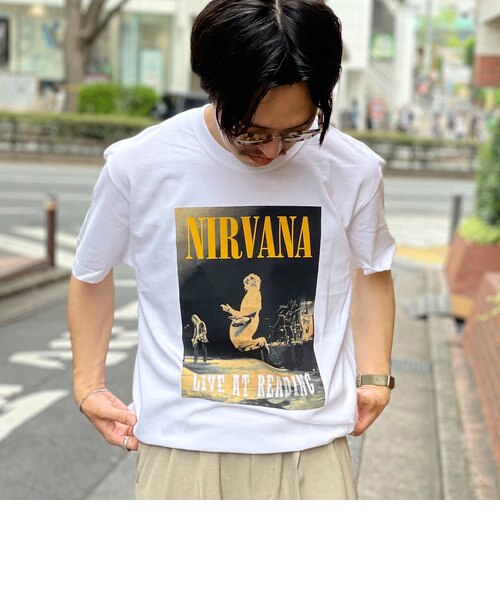 great LAnd グレートランドNirvanaサンプリングTシャツ great LAnd グレートランドNirvanaサンプリングTシャツ NIRVANA