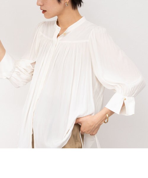 ノーリーズ（NOLLEY’S）/5分袖ギャザーブラウス 5分袖ギャザーブラウス｜ノーリーズの通販｜&mall（アンドモール）三井