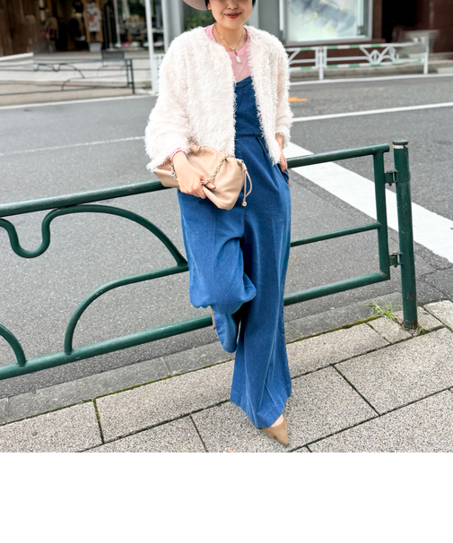 【RM denim】デニムオールインワン