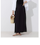 接触冷感/撥水ストレッチギャザースカート