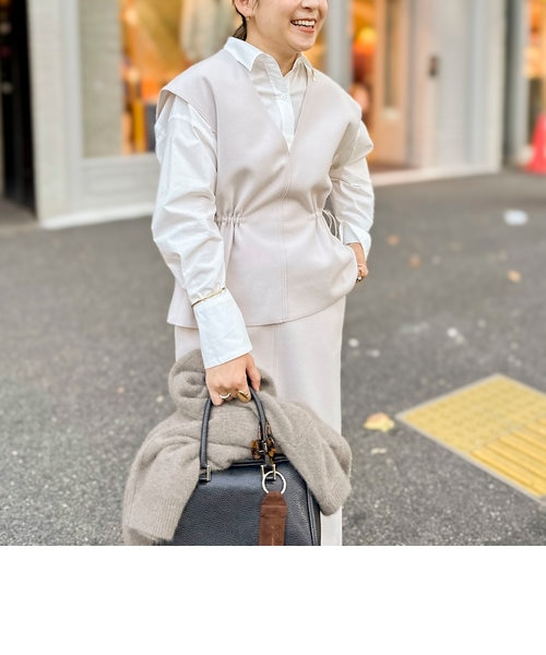 新品タグ付き■NOLLEY'Sウォッシャブルダブルジャージベスト　サイズ38 セットアップ対応》ウォッシャブルダブルジャージベスト｜ノーリーズの