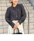 割繊シャーリングブラウス