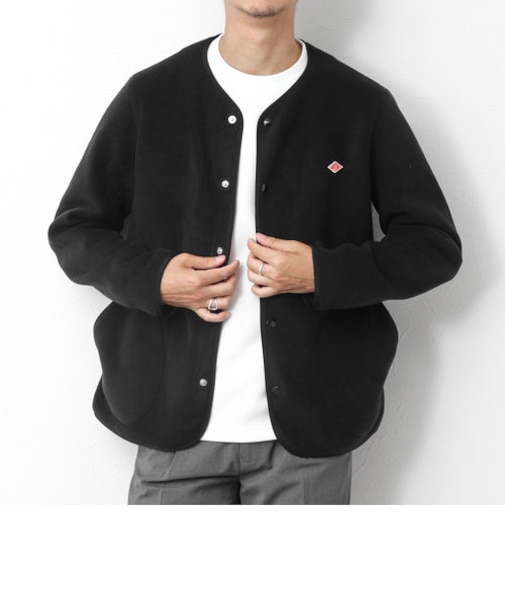 DANTON/ダントン】フリースカラーレスジャケット 24AW｜ノーリーズの 