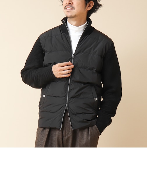 【HERNO/ヘルノ】ハイブリッドダウンブルゾン ジャケット