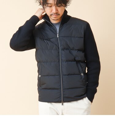 【HERNO/ヘルノ】ハイブリッドダウンブルゾン ジャケット
