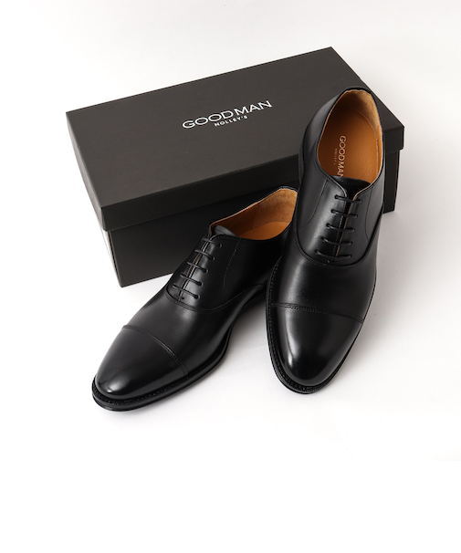 ストレートチップシューズ フェニックス 本革 日本製