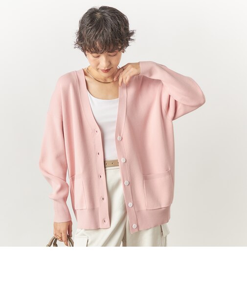 《手洗い可能》Vネックカーディガン