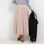 タフタタックフレアスカート
