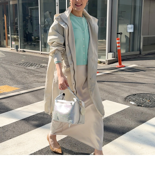 ノーリーズ　タッサー撥水　コート　ネイビー ノーリーズ タッサー撥水 コート ネイビー - メルカリ