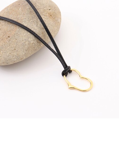 【ucalypt/ユーカリプト】Heart Leather Necklace