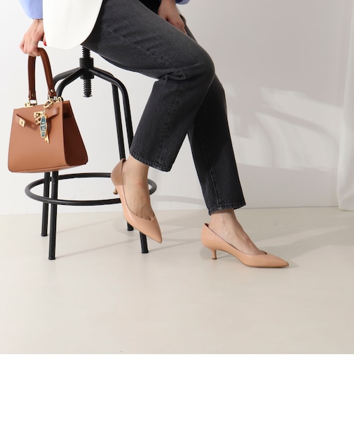 【FABIO RUSCONI/ファビオルスコーニ】プレーンパンプス