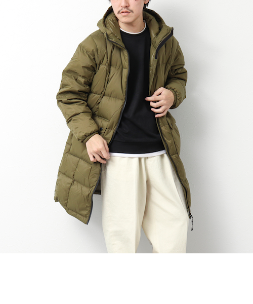 TAION/タイオン】《WEB限定》マウンテン パッカブル ボリュームダウン