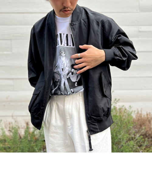 TAION/タイオン】ノンダウン ミリタリー リバーシブル MA-1ジャケット