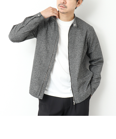 【COOL DOTS/クールドッツ】《吸水速乾》シングルライダースシャツブルゾン 25SS