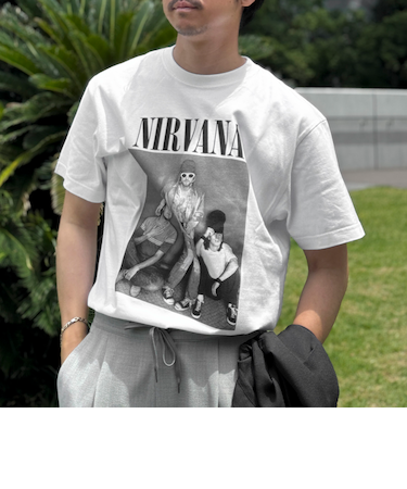 【GOOD ROCK SPEED】別注 NIRVANA / ニルヴァーナ プリントTシャツ 25SS