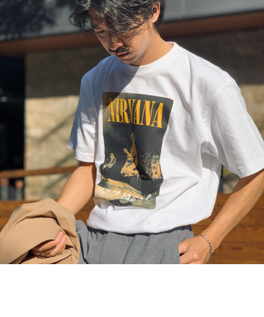 【GOOD ROCK SPEED】別注 NIRVANA / ニルヴァーナ プリントTシャツ 25SS