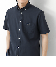 【PrimeFlex DotAir】《吸水速乾》ストレッチ クジラ BD S/S 25SS