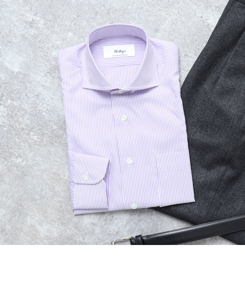 SMART TECH《吸水速乾/防シワ》イージーアイロンWD ドレスシャツ 25SS