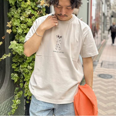 【BARNS OUTFITTERS】別注タフネックT COME AS YOU ARE 25SS