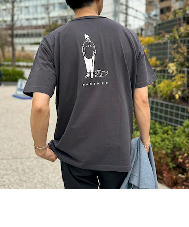 【BARNS OUTFITTERS】別注タフネックT PARTNER 25SS