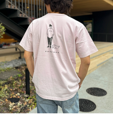 【BARNS OUTFITTERS】別注タフネックT PARTNER 25SS