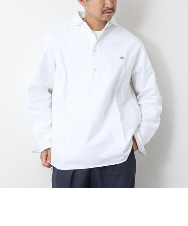 【DANTON/ダントン】ROUND COLLAR P.O SHIRT LS 25SS