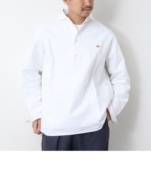 【DANTON/ダントン】ROUND COLLAR P.O SHIRT LS 25SS