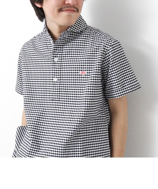 【DANTON/ダントン】ROUND COLLAR P.O SHIRT SS 25SS