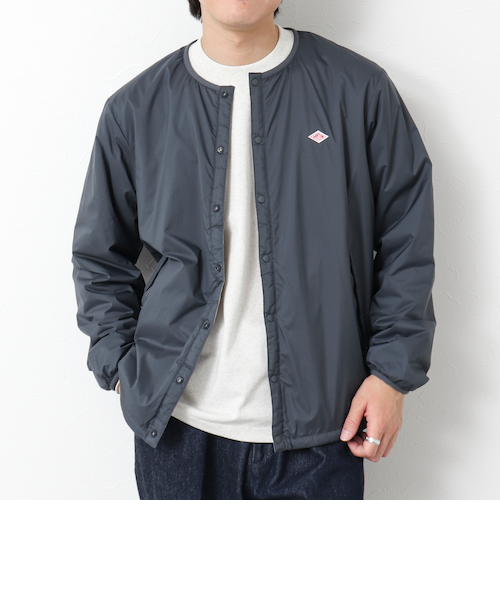 DANTON/ダントン】INSULATION COLLARLESS JACKET 25SS