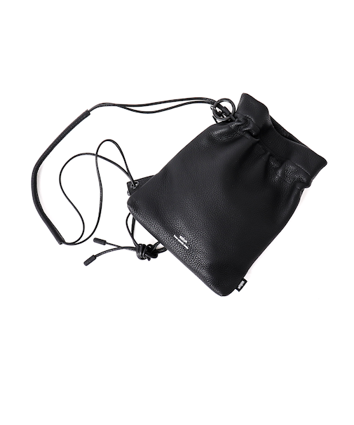 【waku/ワク】レザー巾着ミニショルダー WK-0030