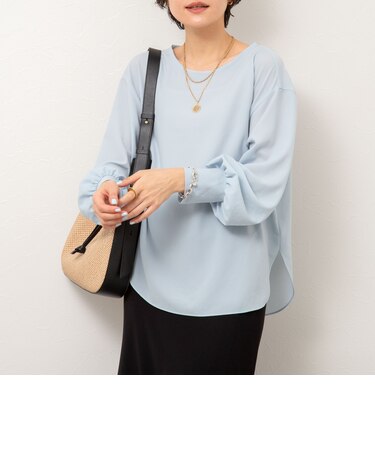 SYジョーゼットTブラウス