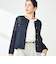 ウォッシャブルラッセルカーデジャケット