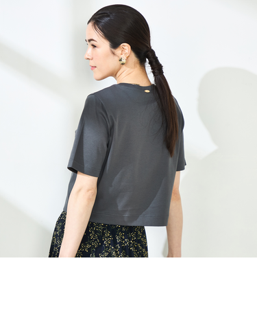 W&W ショート丈Tシャツ