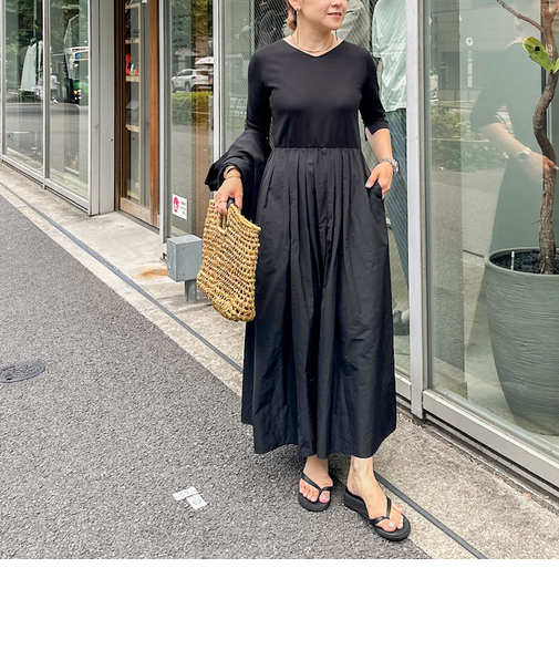 ◇【WEB限定】ウォッシャブル2WAYドッキングワンピース