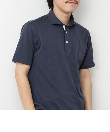 《ビジカジ対応》サッカーニットテープポロ ビズポロ 25SS