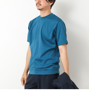 《ビジカジ対応》シルケットスムースドレスTシャツ 25SS