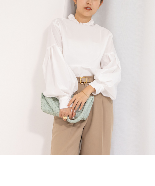 マリリンムーン ブラウス 25SS ノーリーズ タグ付き マリリンムーン ブラウス 25SS ノーリーズ タグ付き マリリンムーン