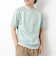 《接触冷感》スーピマコットン ダブルカラーTee 25SS