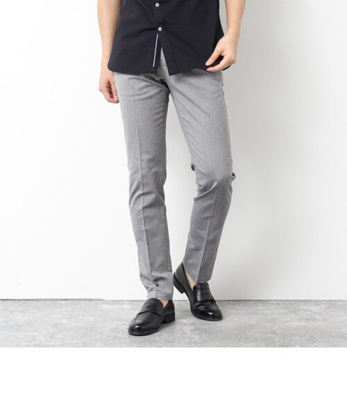 ビジカジ対応》綿麻COOLMAX スリムフィットパンツ 25SS｜ノーリーズの