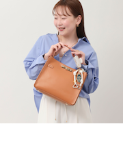 ひねり金具付きワンハンドルバッグ【WEB STAFF守屋☆別注アイテム】