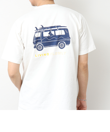 【STONEWOLD】SLOWLY WAGON バックプリントTシャツ 25SS